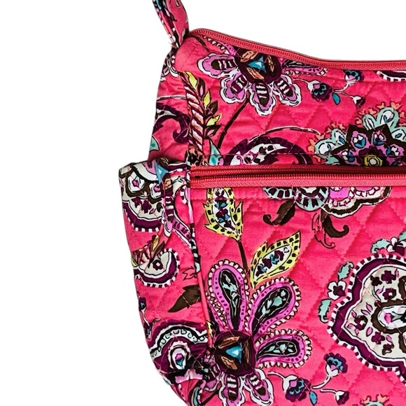 Vera Bradley Call Me Coral Crossbody Bag Adjustable/Strap Paisley Paradise - Picture 5 of 14
